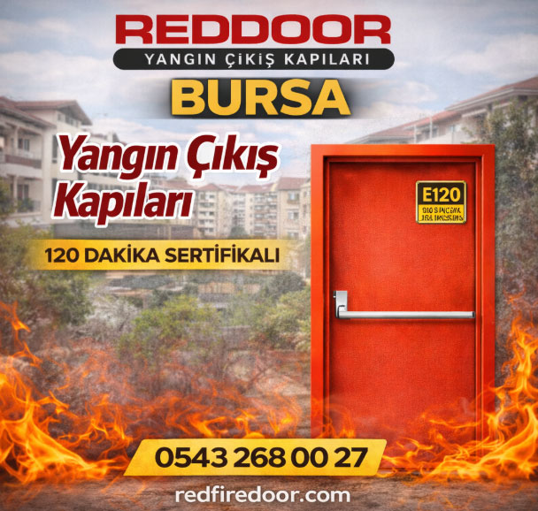 Yangın çıkış kapısı bursa