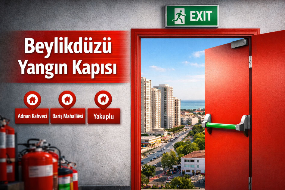Yangın çıkış kapısı beylikdüzü