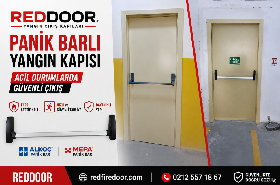 Panik bar yangın kapısı