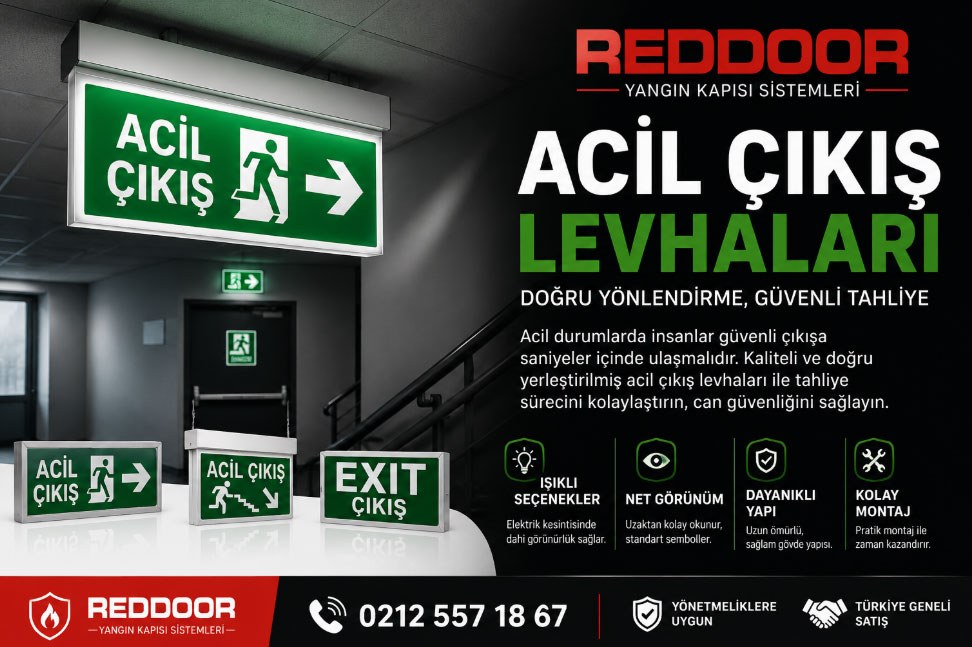 Acil Çıkış Levhası