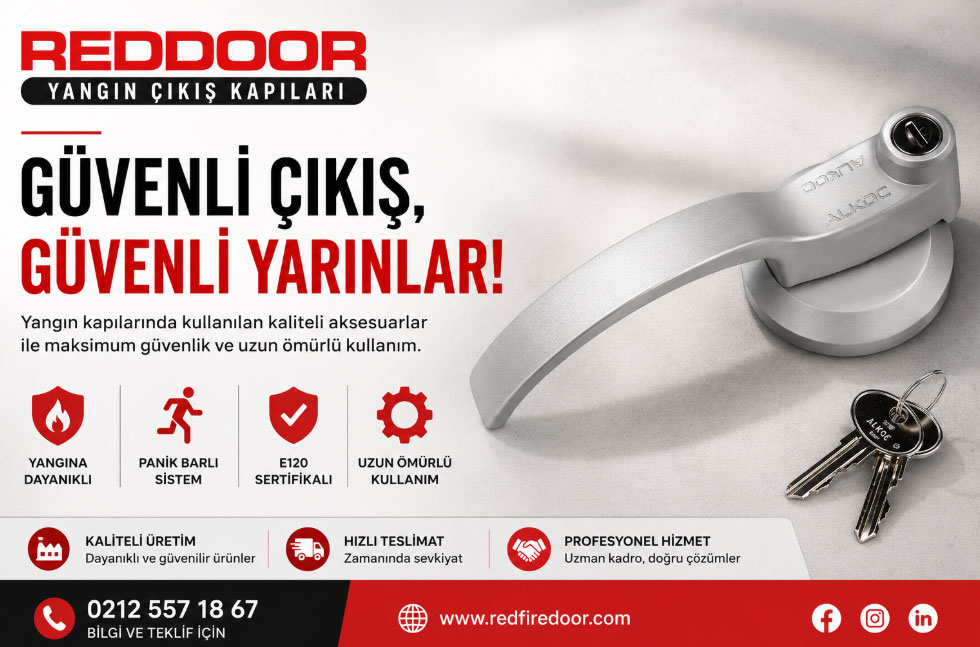 Yangın Kapısı Dış Kol Güvenliği
