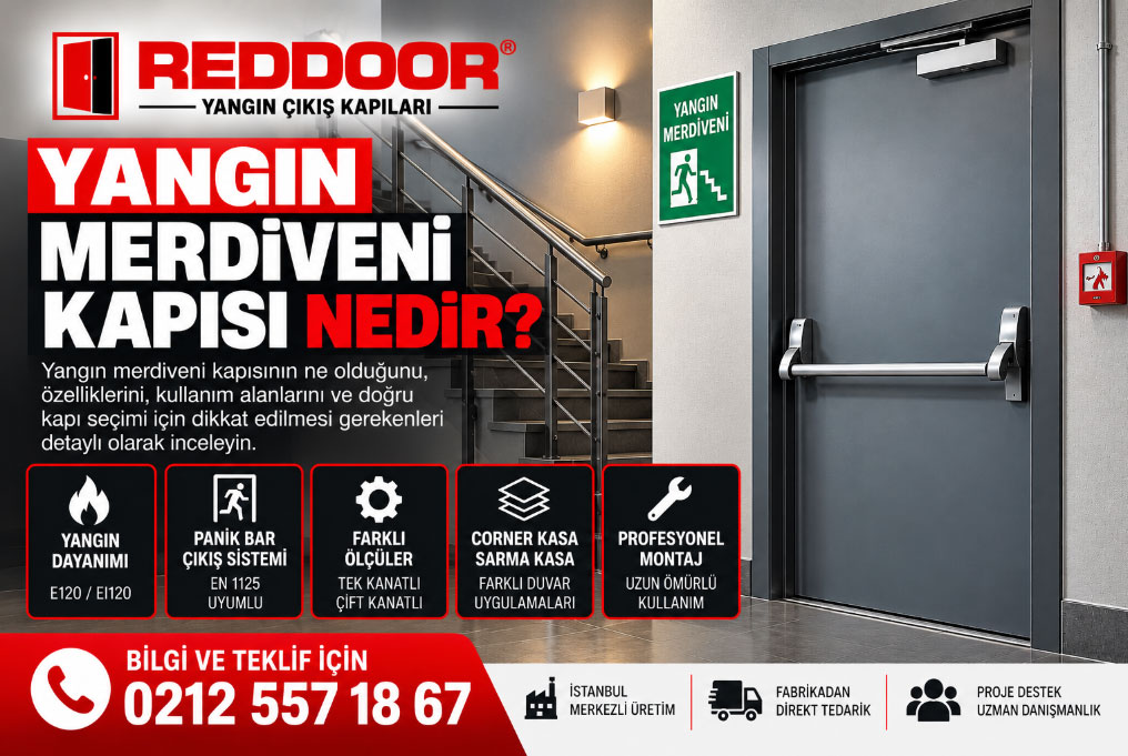Yangın Merdiveni Kapısı Standardı Nedir?