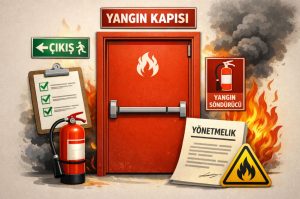 Yangın Kapısı Yönetmelik, Yangın merdiveni kapısı yönetmeliği, Yangın çıkış kapısı Yönetmeliği