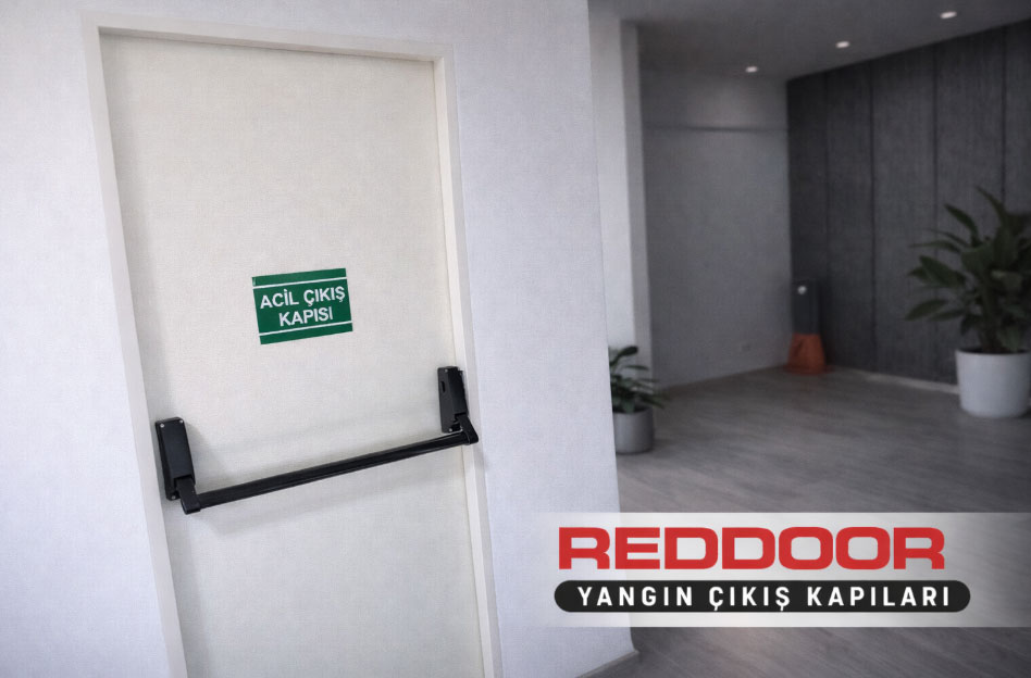 Panik Barlı Yangın Kapısı