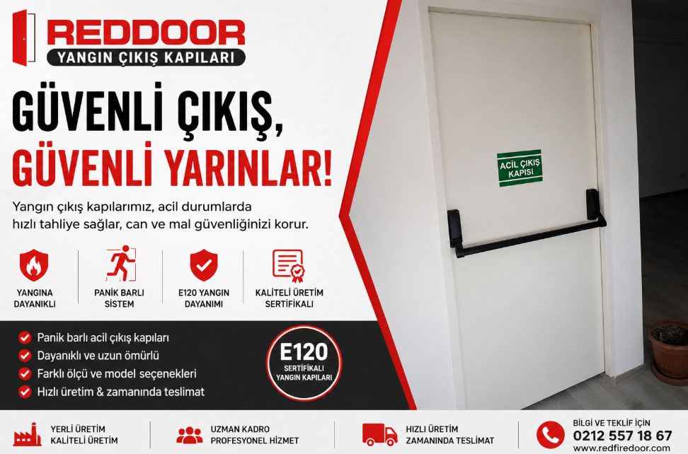 Corner Kasa Yangın Kapısı
